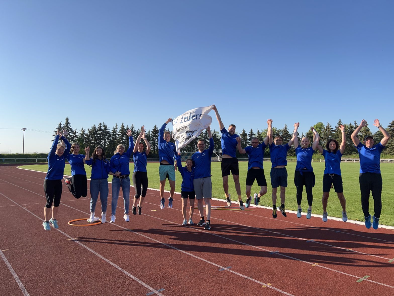 Das Trainerteam des ZRTrackteams