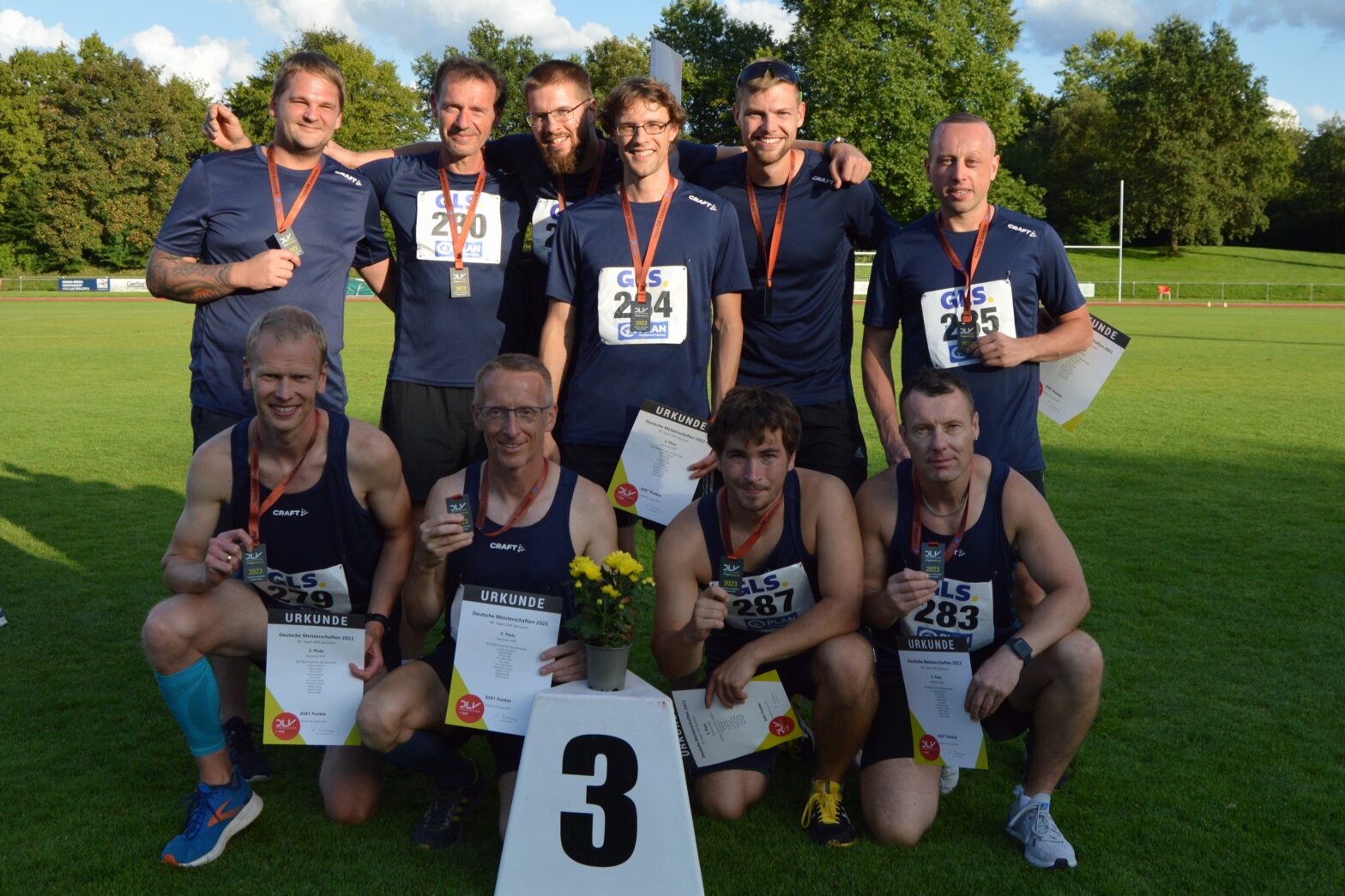 StG Bad Köstritz Zeulenroda gewinnt Bronzemedaille beim Team DM