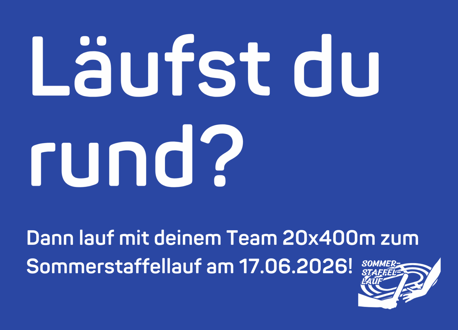 Sommerstaffellauf 2026 im Waldstadion